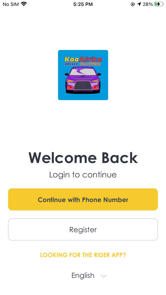 KaaAfrika Driver - Chauffeur - 1.0 - (iOS)