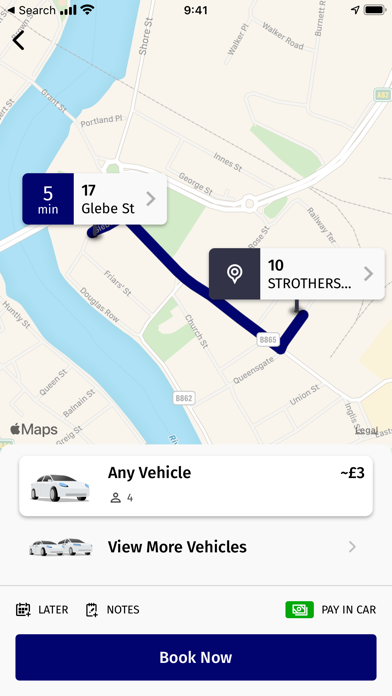 Capital Taxis Inverness Screenshot