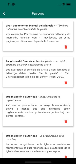 Manual Iglesia Adventista en App Store