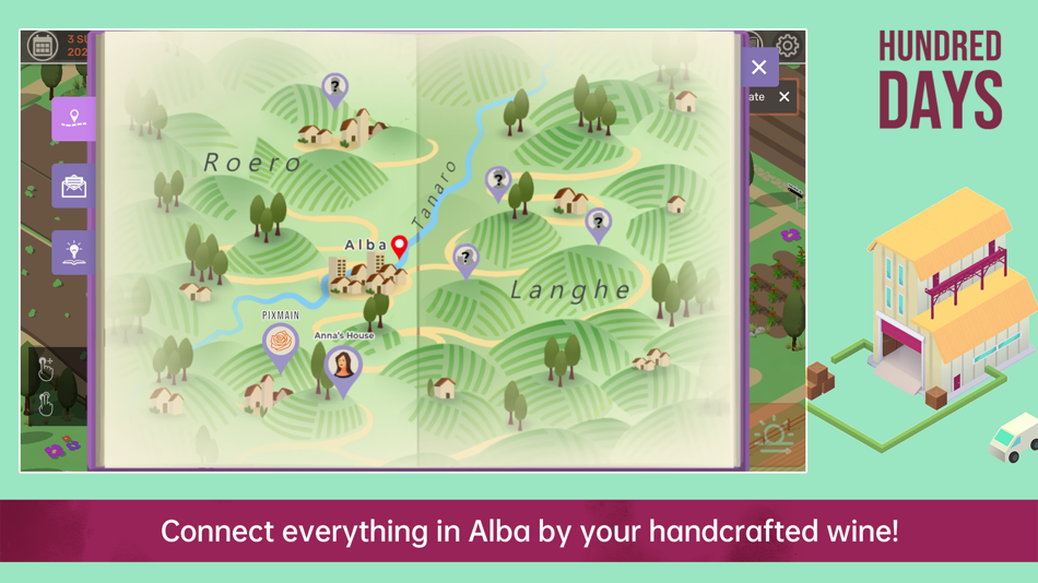 #3. Hundred Days (iOS) Podle: Broken Arms Games srl