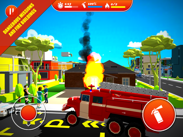 City Firefighter Heroes 3D