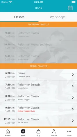 Game screenshot Wave Reformer Pilates apk
