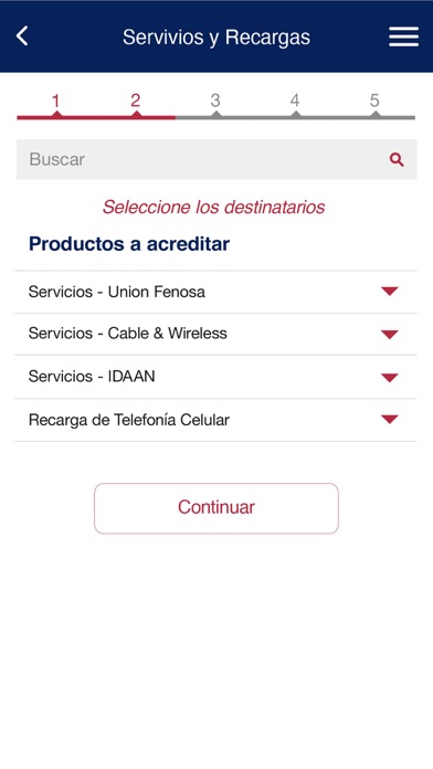 Banca Móvil de BNP Screenshot