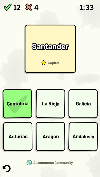 Spanish Autonomous Communities Screenshot