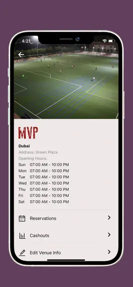 Game screenshot Turf Booking Business apk