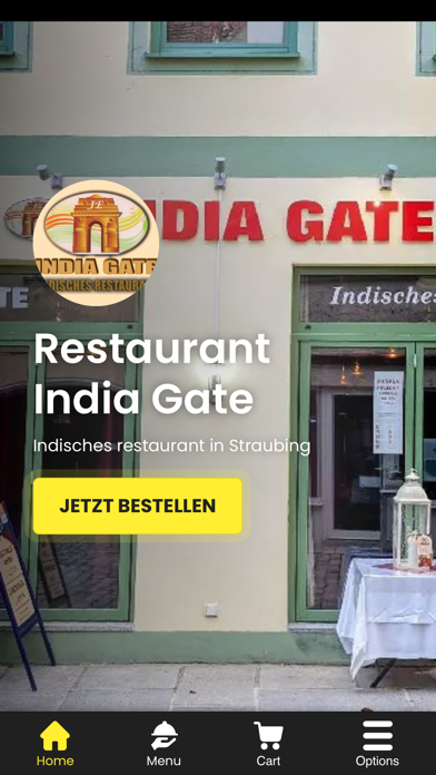 Restaurant India Gate Screenshot