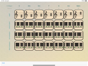 Efficient Piano Chord Triads screenshot #1 for iPad