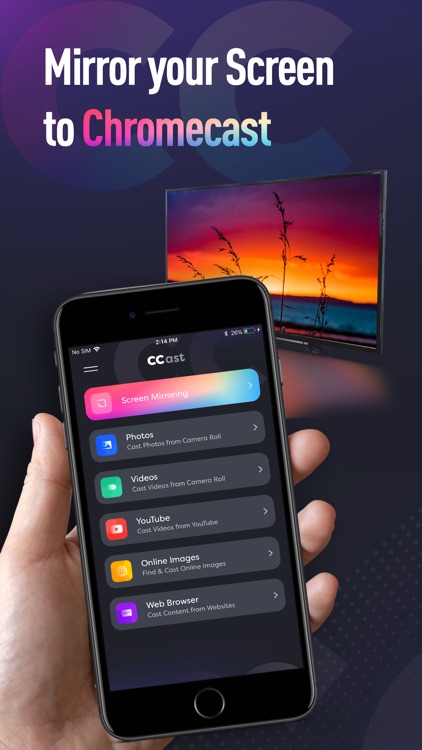 CCast - Smart TV Mirroring