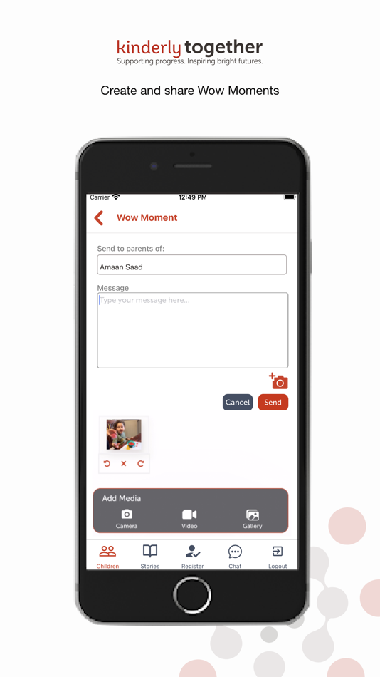 #4. Kinderly Together (iOS) By: Nursery Book Ltd