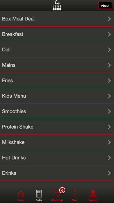 Jose's Deli Screenshot