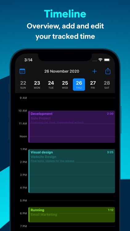 Timemator: Time Tracking