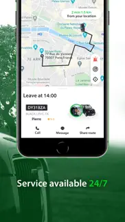 caocao – chauffeurs vtc paris iphone screenshot 2