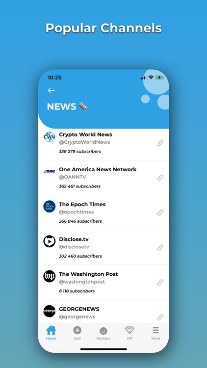 Channel Hub For Telegram App