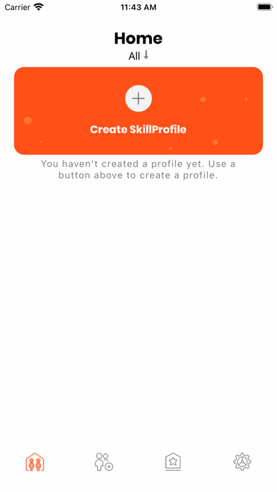SkillProfile Screenshot