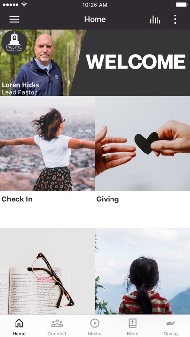Pacific Christian Center Screenshot