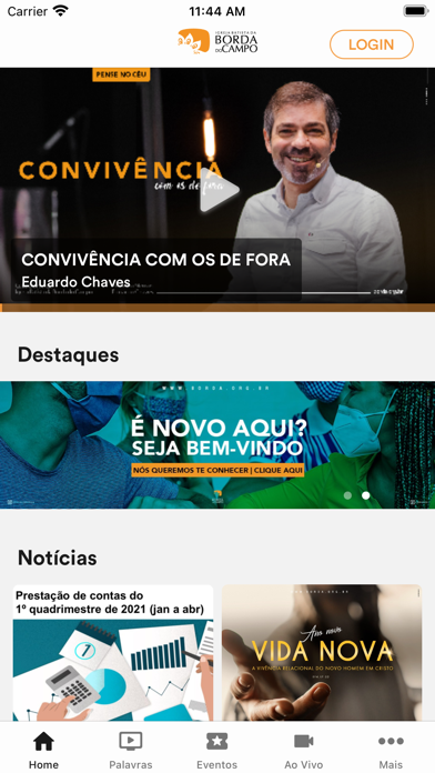 Igreja Batista da Borda Screenshot