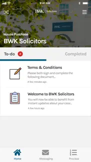 bwk solicitors iphone screenshot 1