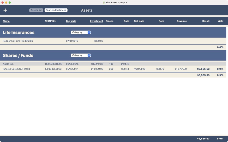 Property Statistics - 2.1.7 - (macOS)