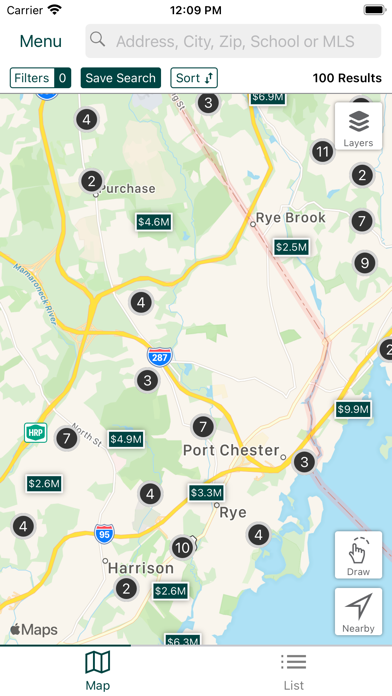 Houlihan Lawrence Real Estate Screenshot
