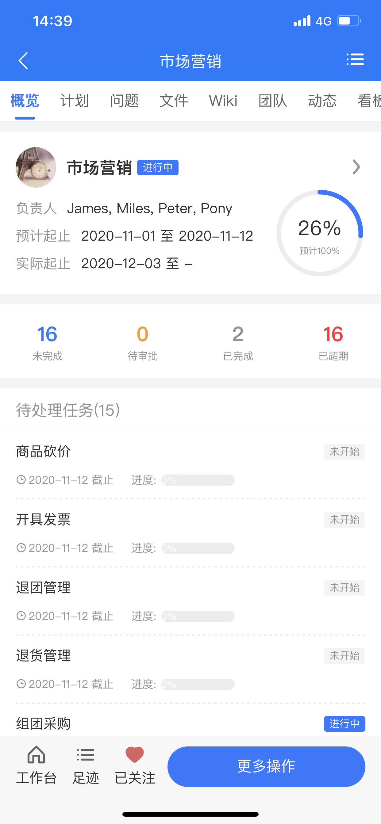 云龙-简单高效的项目管理平台