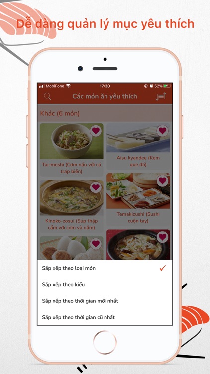 Món ngon Nhật Bản screenshot-4
