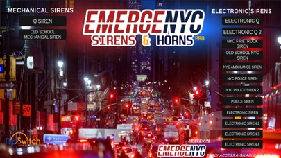 EmergeNYC Sirens & Horns Pro Screenshot