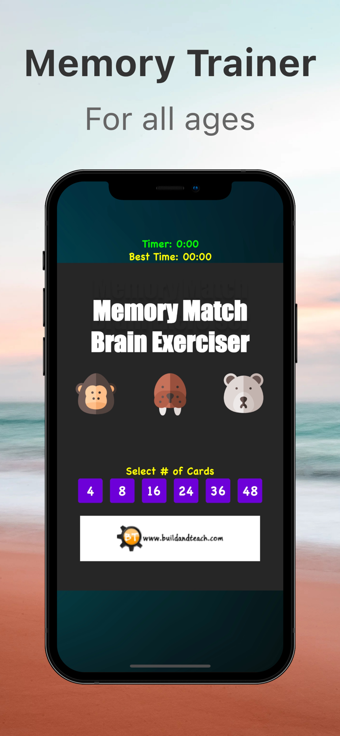 Memory Match Brain Exerciser