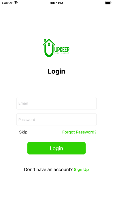 UPKEEP Property Management Screenshot