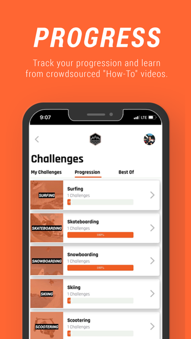 DIVERT Challenges App Screenshot