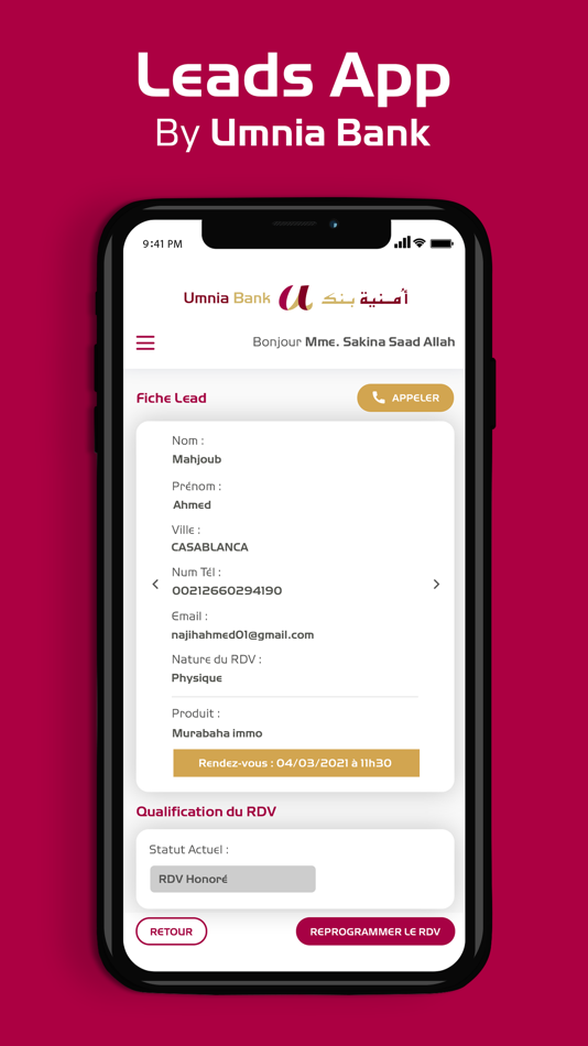 #4. LeadsApp (iOS) 由: Umnia bank