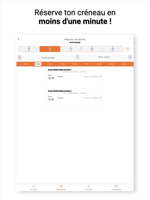 Screenshot #6 pour M'Fit Studio