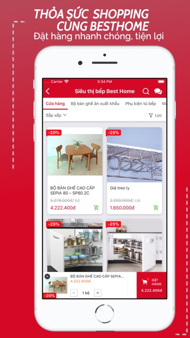 Besthome - Thiết bị nhà bếp Screenshot