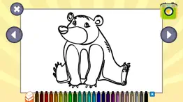animal coloring book games app iphone screenshot 1