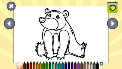 Animal Coloring Book Games App Screenshot