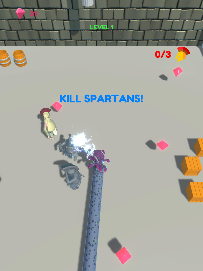 Medusa vs Spartans 3D