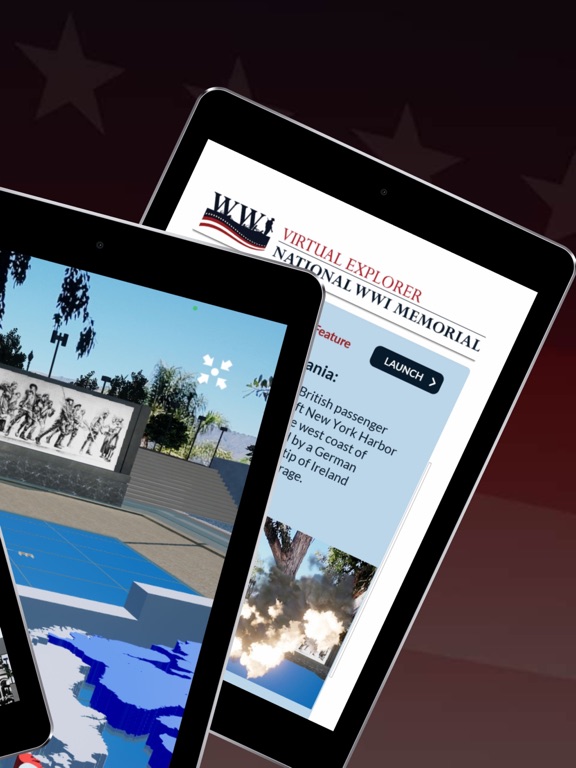 WWI Memorial Virtual Explorer iPad screenshot 4 - Education app