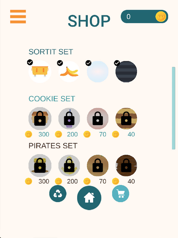 SortIt - The recycling game