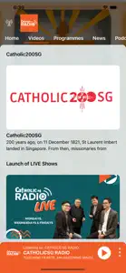 CatholicSG Radio screenshot #3 for iPhone