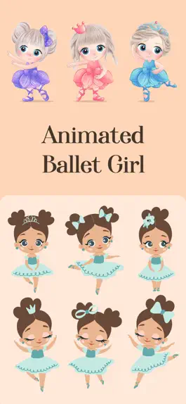 Game screenshot Animated Ballet Girl Stickers mod apk