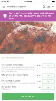 maharaja tandoori. problems & solutions and troubleshooting guide - 4