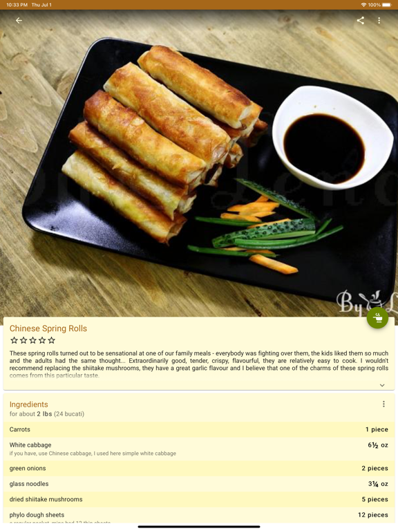 LaLena - Cooking Recipes iPad screenshot 6 - Food & Drink app