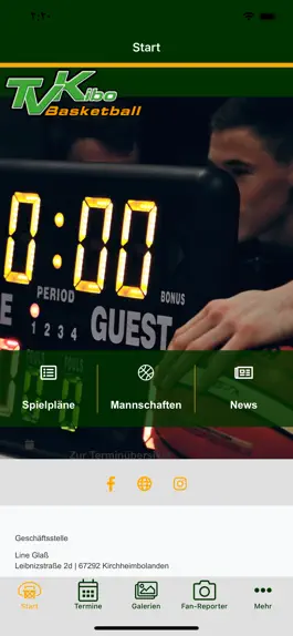 Game screenshot TVK Basketball apk