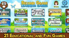 second grade learning games se iphone screenshot 1