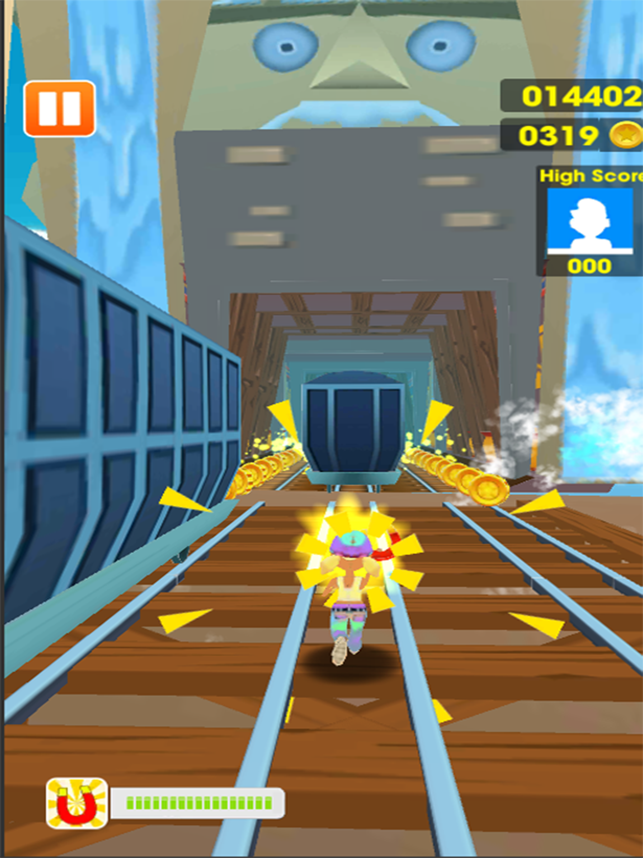 ‎Rush Runner Train Surf 3D Screenshot