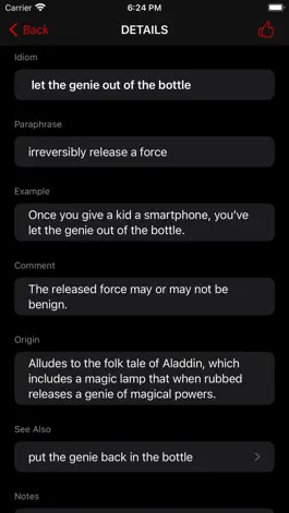 Game screenshot American Idioms apk