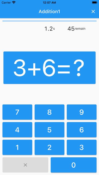 Math Card App Screenshot