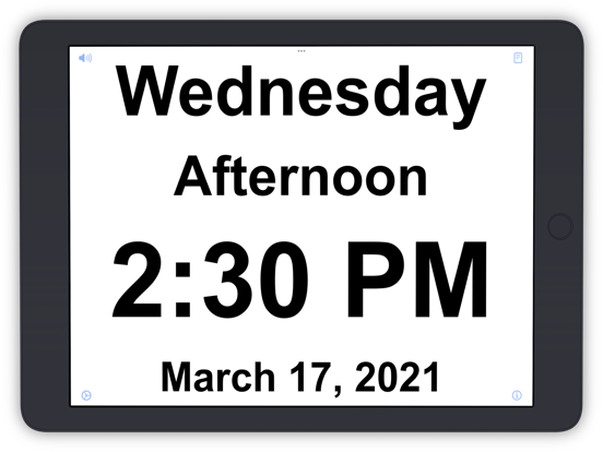 Screenshot #4 pour ShowTime Simple Clock Display