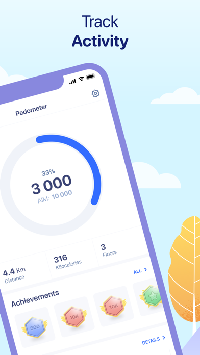 Pedometer & Sport and fitness Screenshot