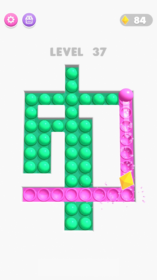 #2. Pop It Maze (iOS) 由: FortyFour Games
