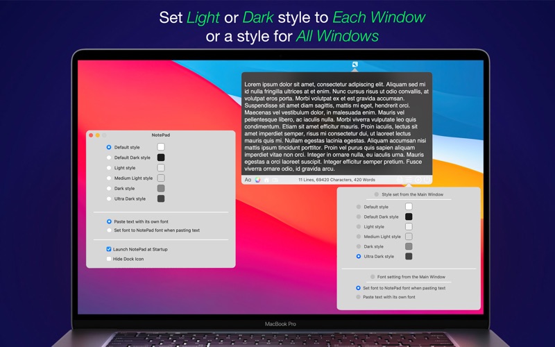 Screenshot #2 pour NotePad - Simple Editor Text